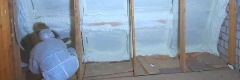 утепление подвала / погреба пенополиуретаном в Выборге